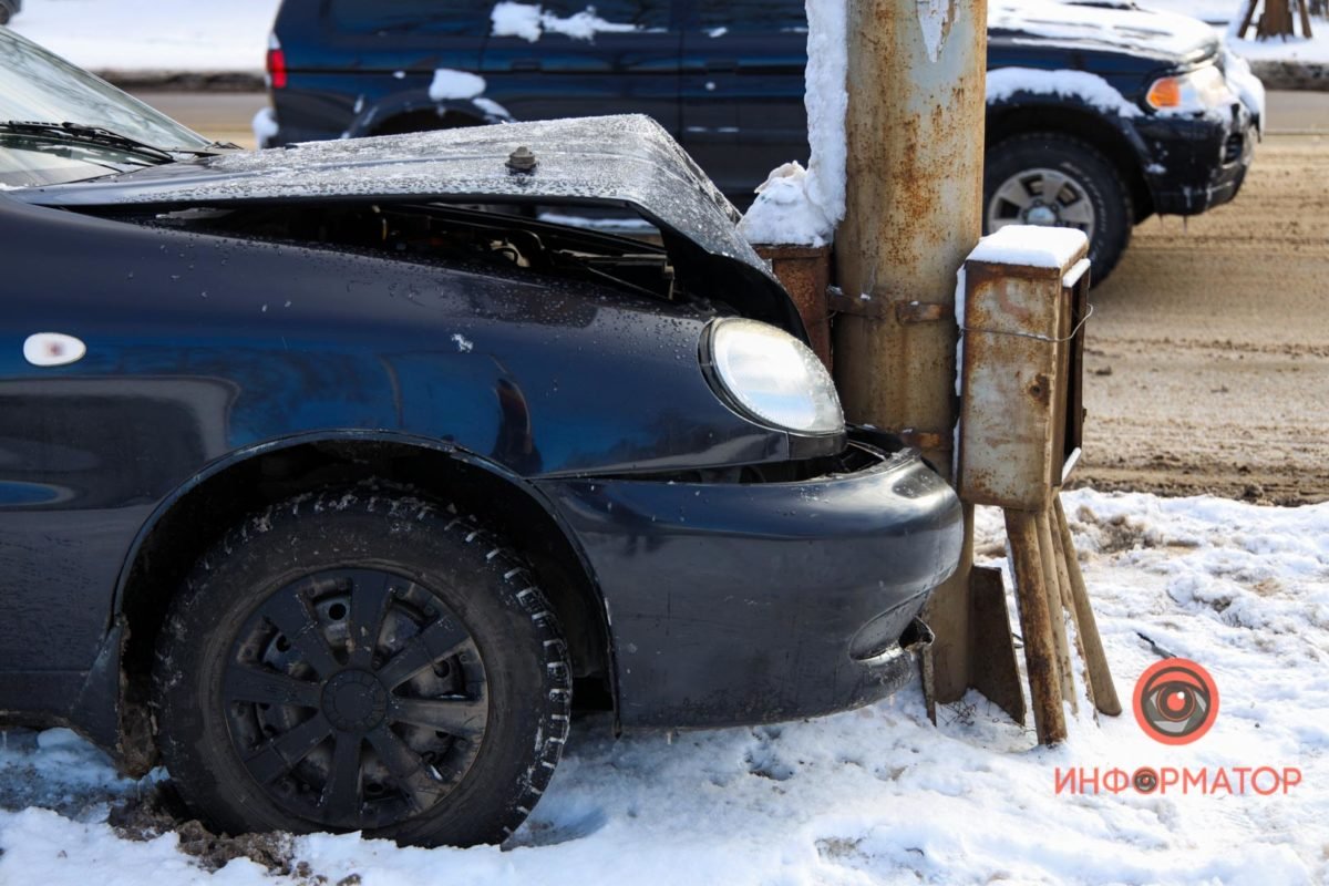 Водитель не справился с управлением