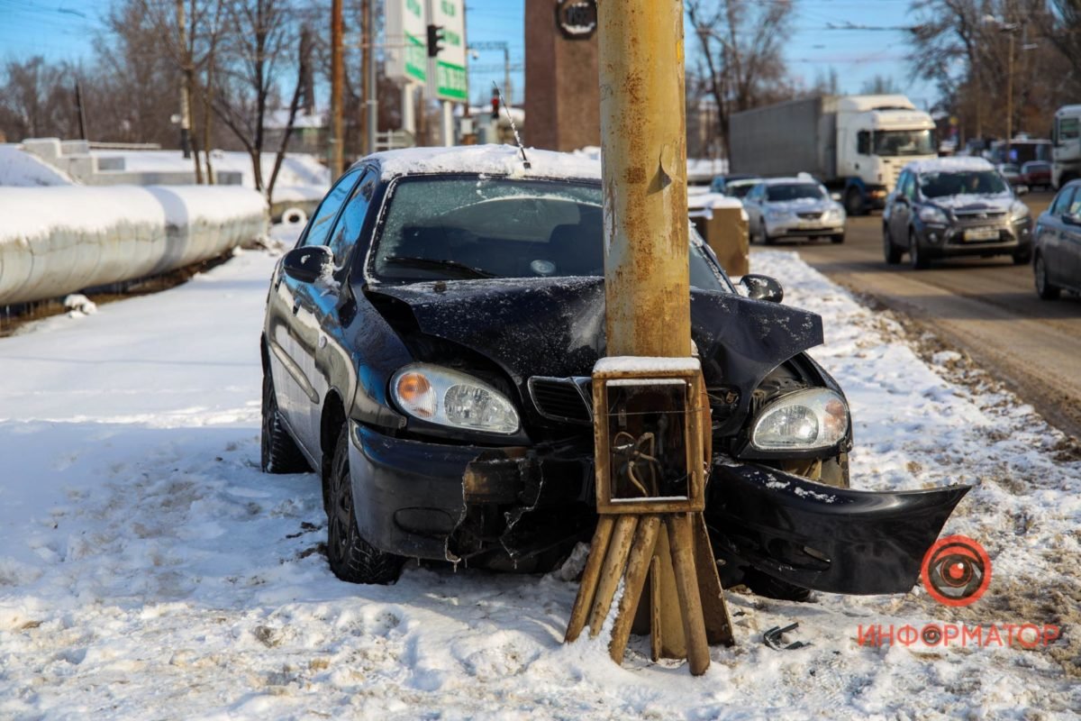 Водитель не пострадал