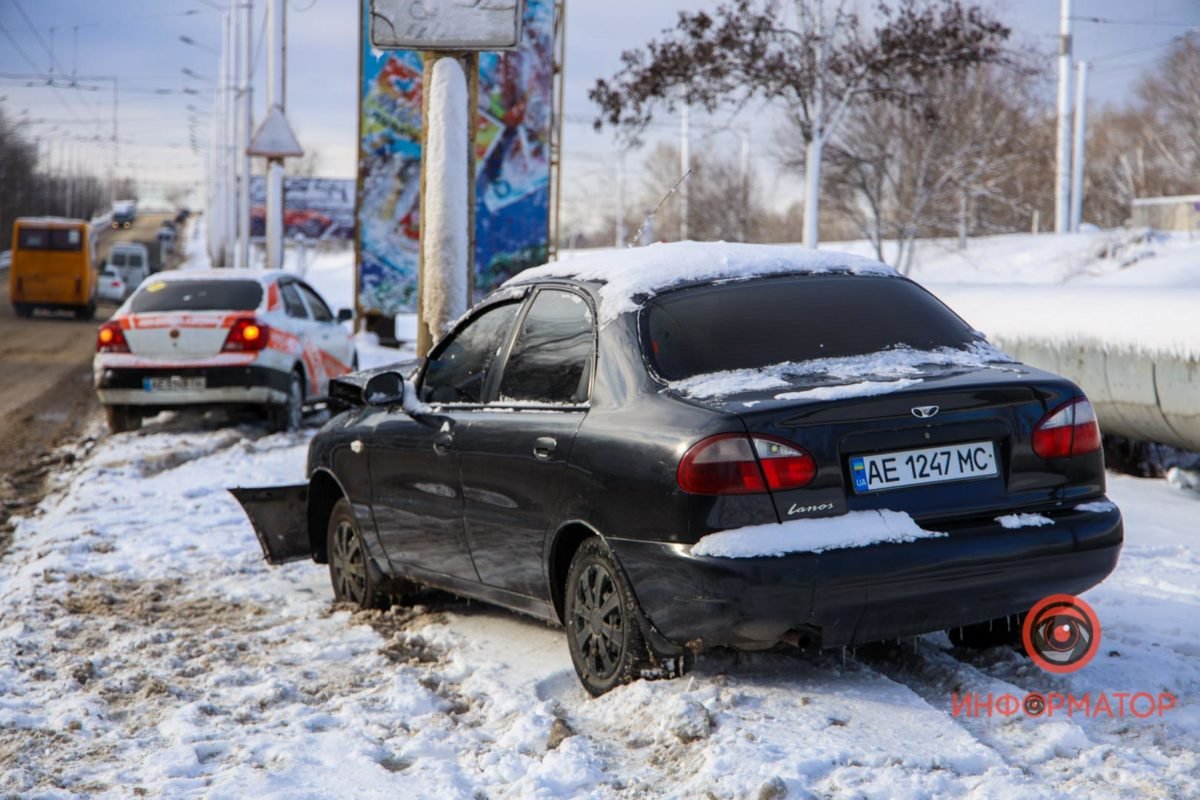 Автомобиль получил существенные повреждения