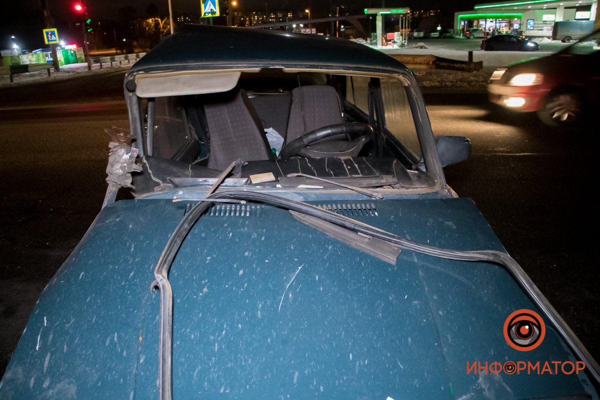 Водитель получил повреждение Водитель получил повреждение