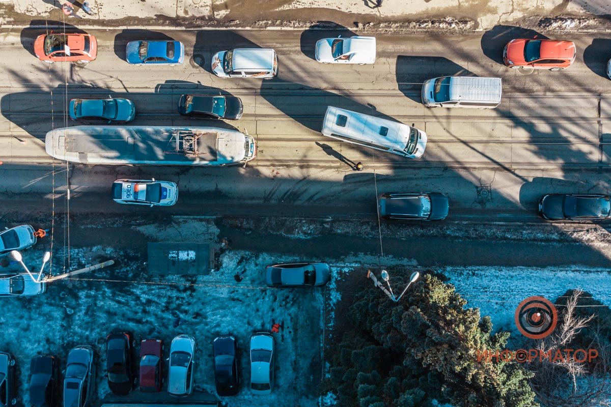 Образовалась пробка