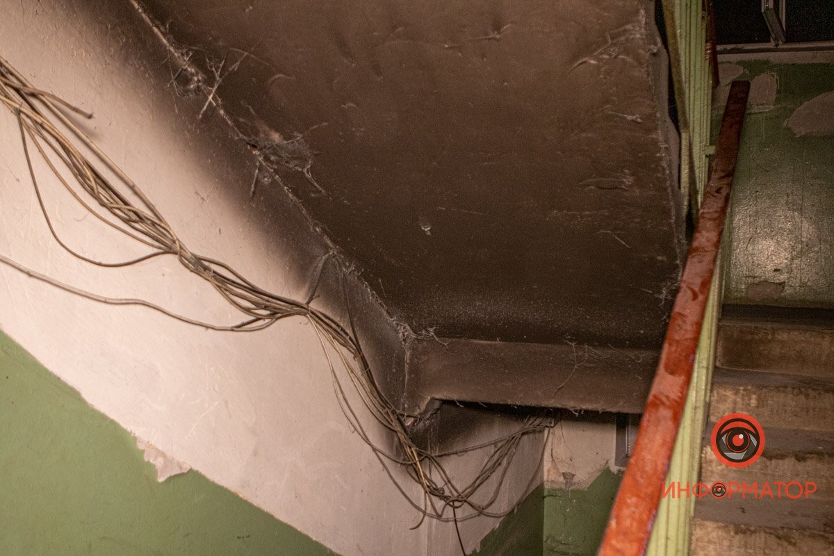 Жильцы поспешно покинули здание