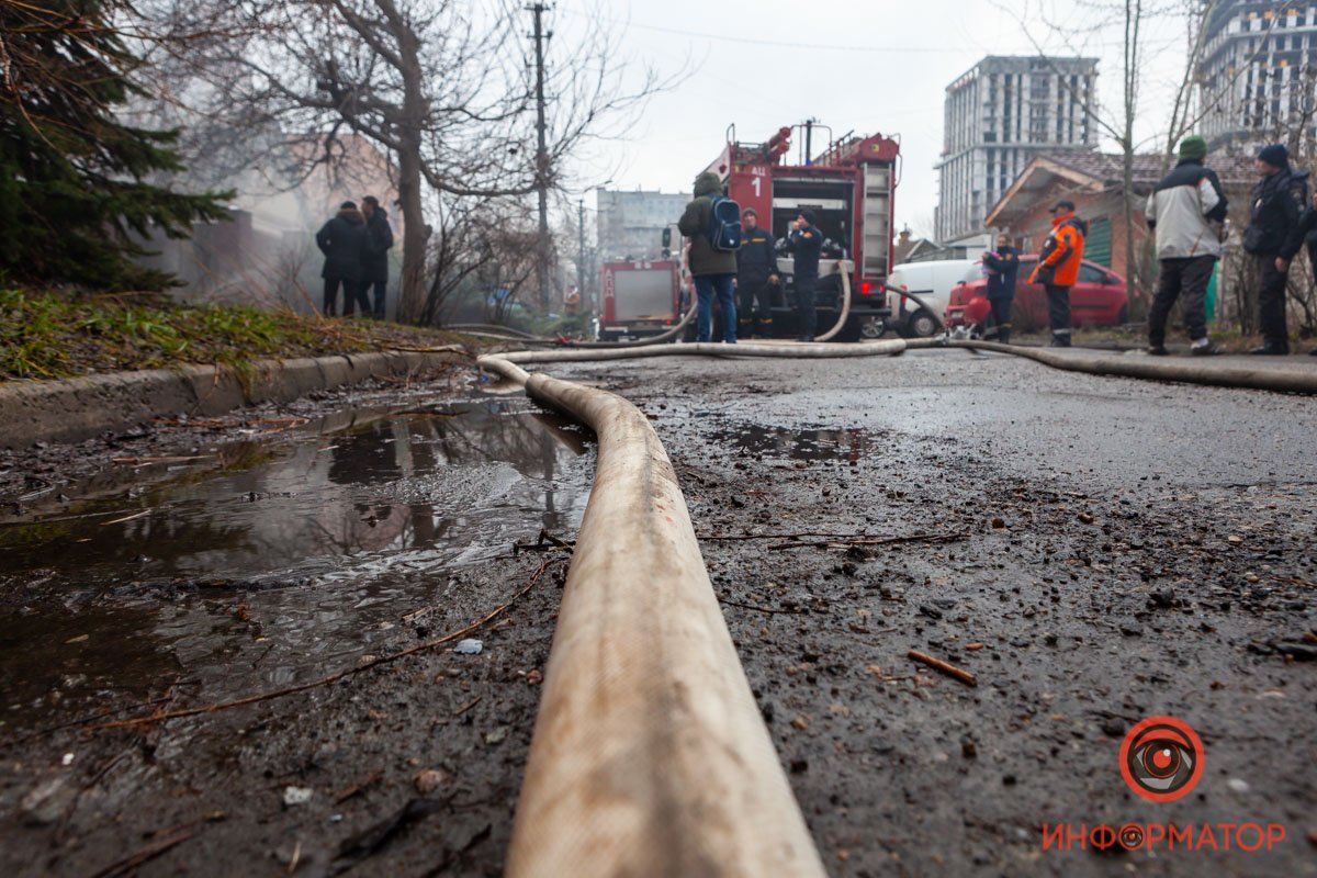 Сообщение о пожаре поступило примерно в 13:20