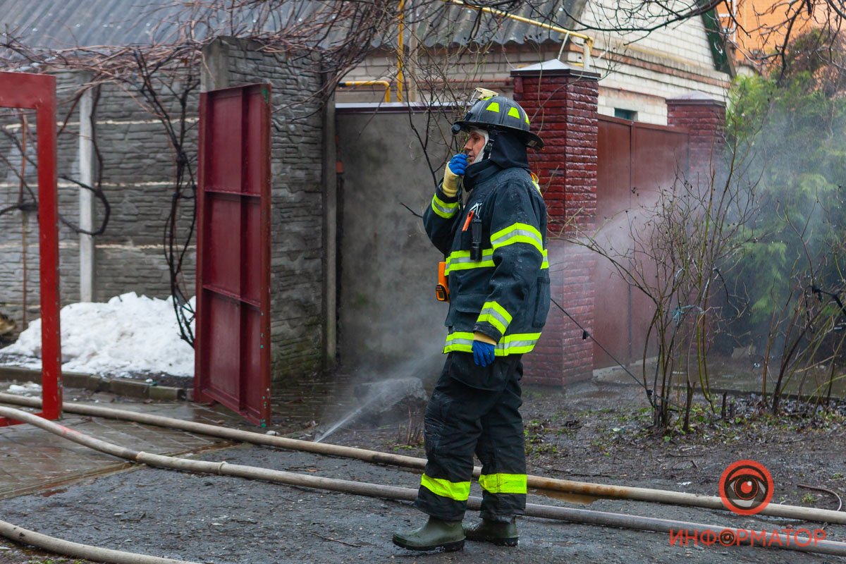 Сообщается, что владелец пытался потушить огонь самостоятельно