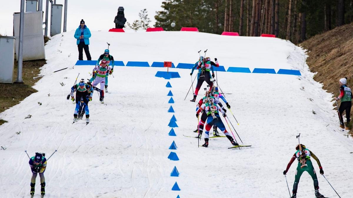Напряженная борьба на дистанции Напряженная борьба на дистанции