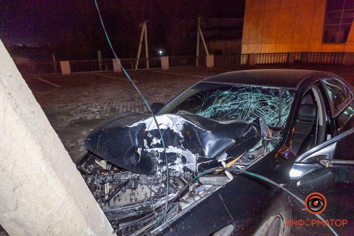 Водитель не справился с управлением Водитель не справился с управлением