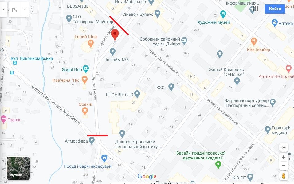 На этом участке будут обрезать аварийные деревья