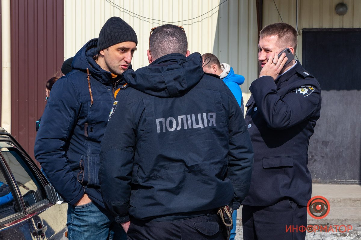 На месте работали сотрудники полиции