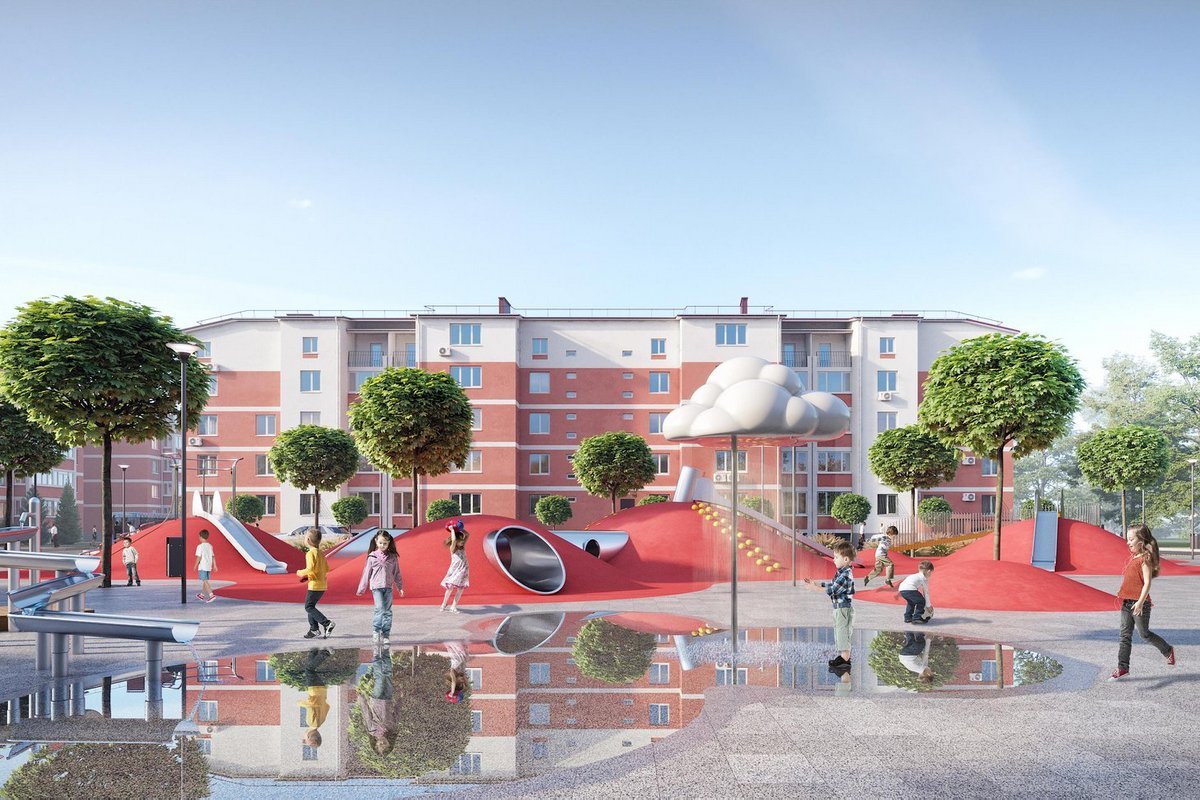 В сквере будет интересно детям всех возрастов