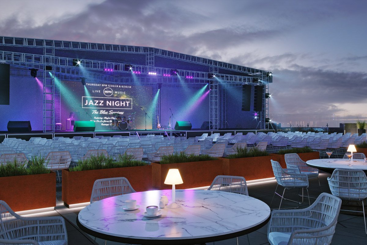 Дополнительное место для выступлений