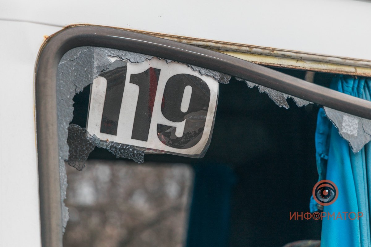 В момент происшествия в салоне маршруток были пассажиры