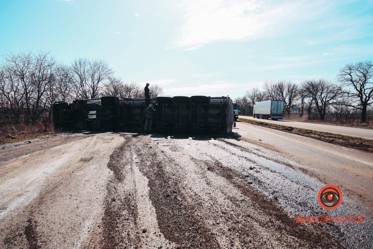 Грузовик ехал в сторону Запорожья