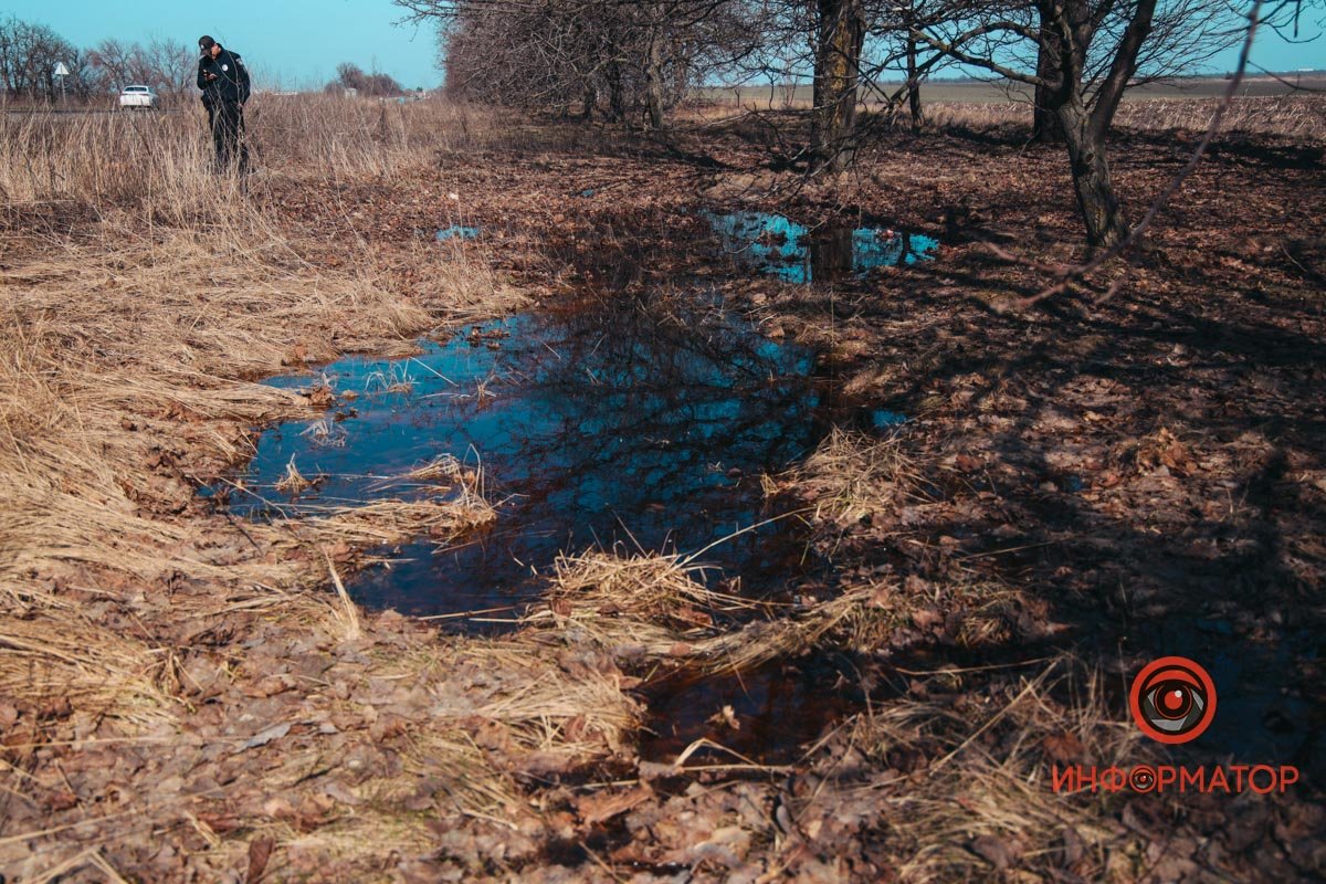 Вылилось 10 тонн масла