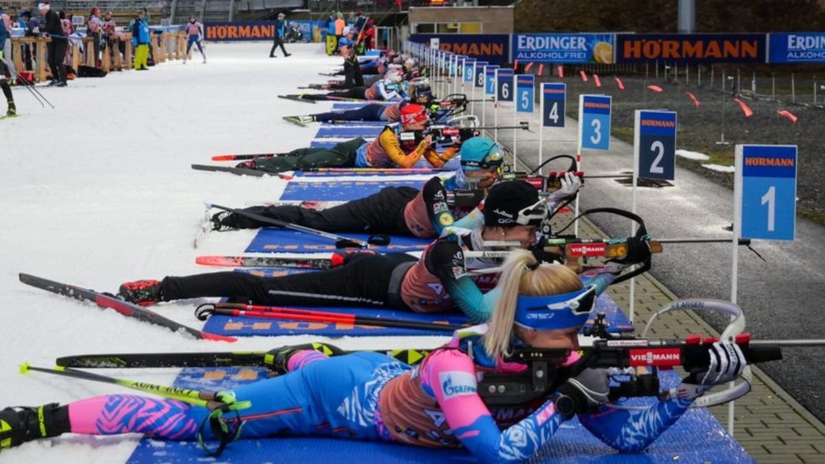 Пристрелка перед гонкой