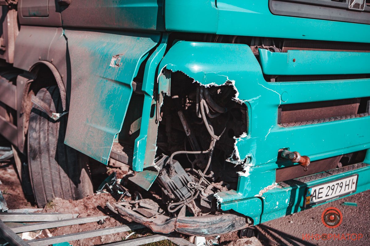 Повреждения фуры