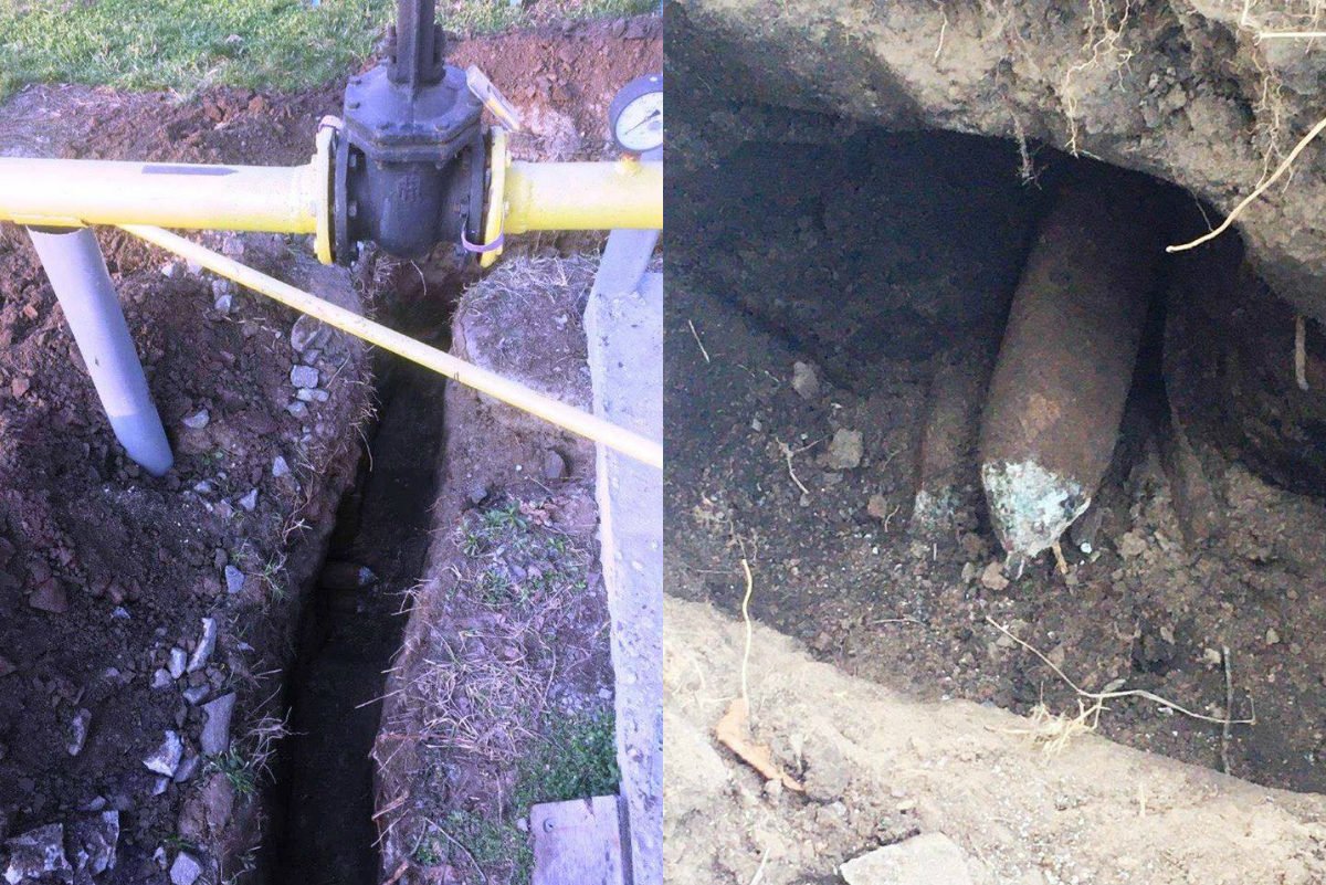 В аэропорту Днепра нашли два снаряда 2