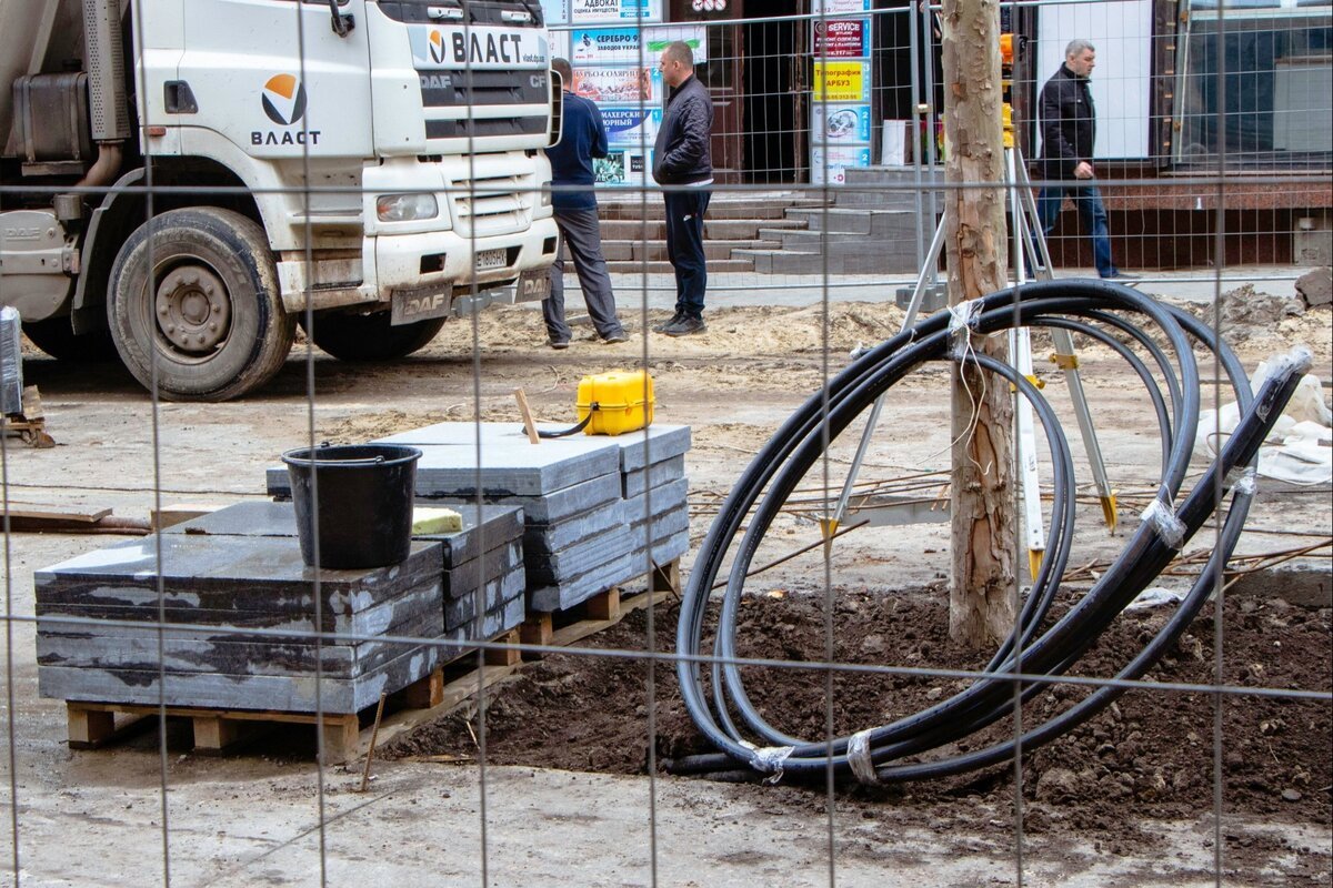 В Днепре заканчивается ремонт центральной улицы 2