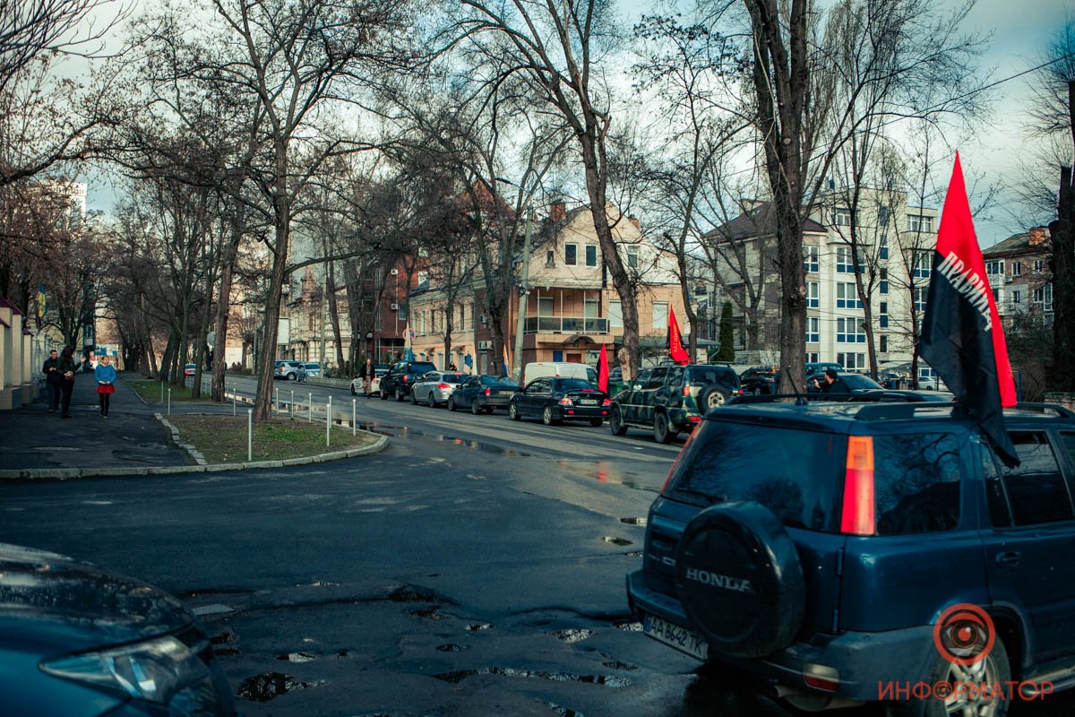 В акции приняло участие несколько десятков машин