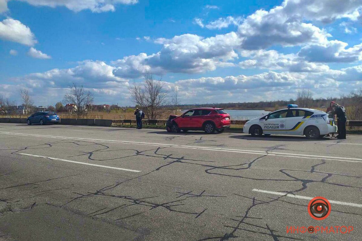 Авария произошла на выезде из города - на Полтавском шоссе