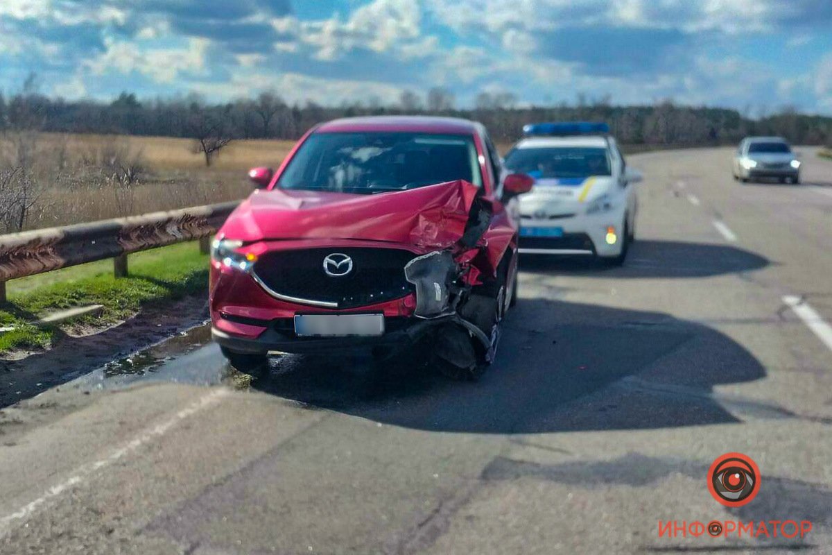 Водитель Mazda был пьян