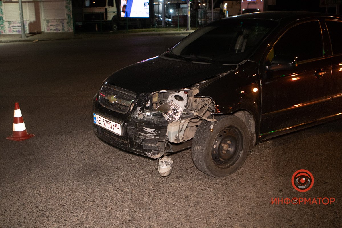 В аварии пострадала пассажирка из Skoda
