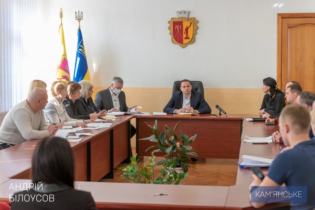 Коронавирус: мэр Каменского провел заседание по вопросам выполнения протокола комиссии ТЭБ и ЧС 1