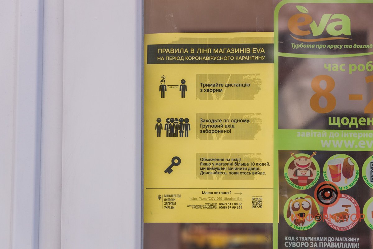 За день до полного карантина: как работают заведения Днепра 25