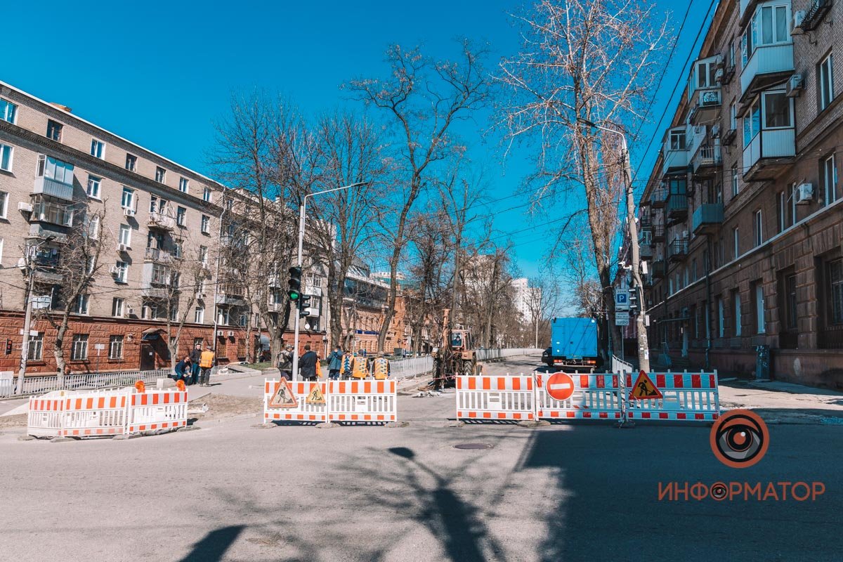 Улица Гоголя перекрыта от Паторжинского до Шевченко