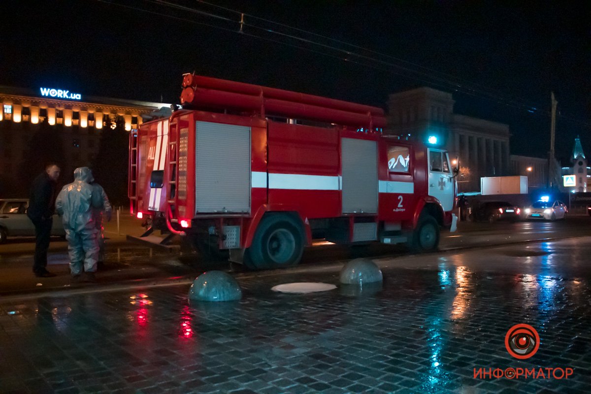 Сегодня обработали проспект Яворницкого и Слобожанский проспект Сегодня обработали проспект Яворницкого и Слобожанский проспект