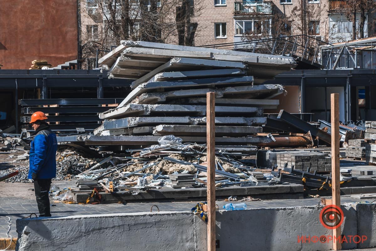 Демонтаж идет полным ходом