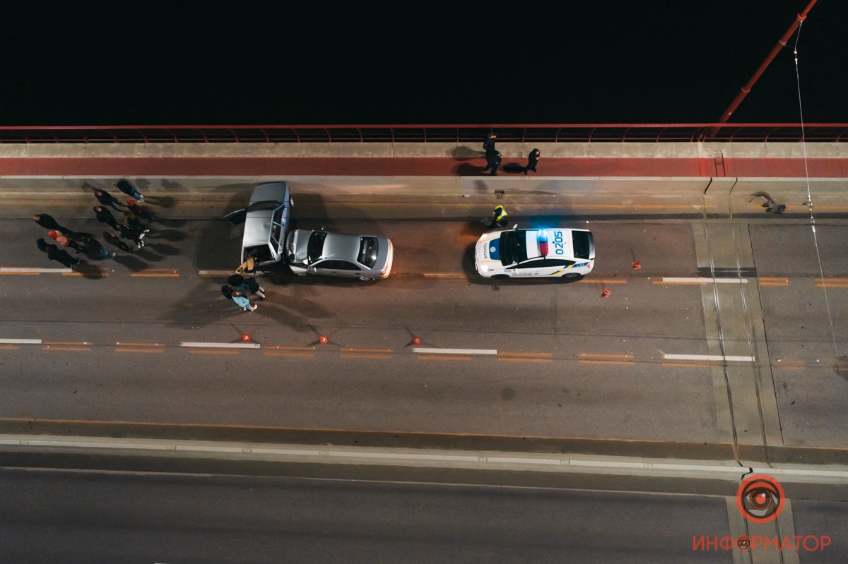 Авария произошла на Новом мосту