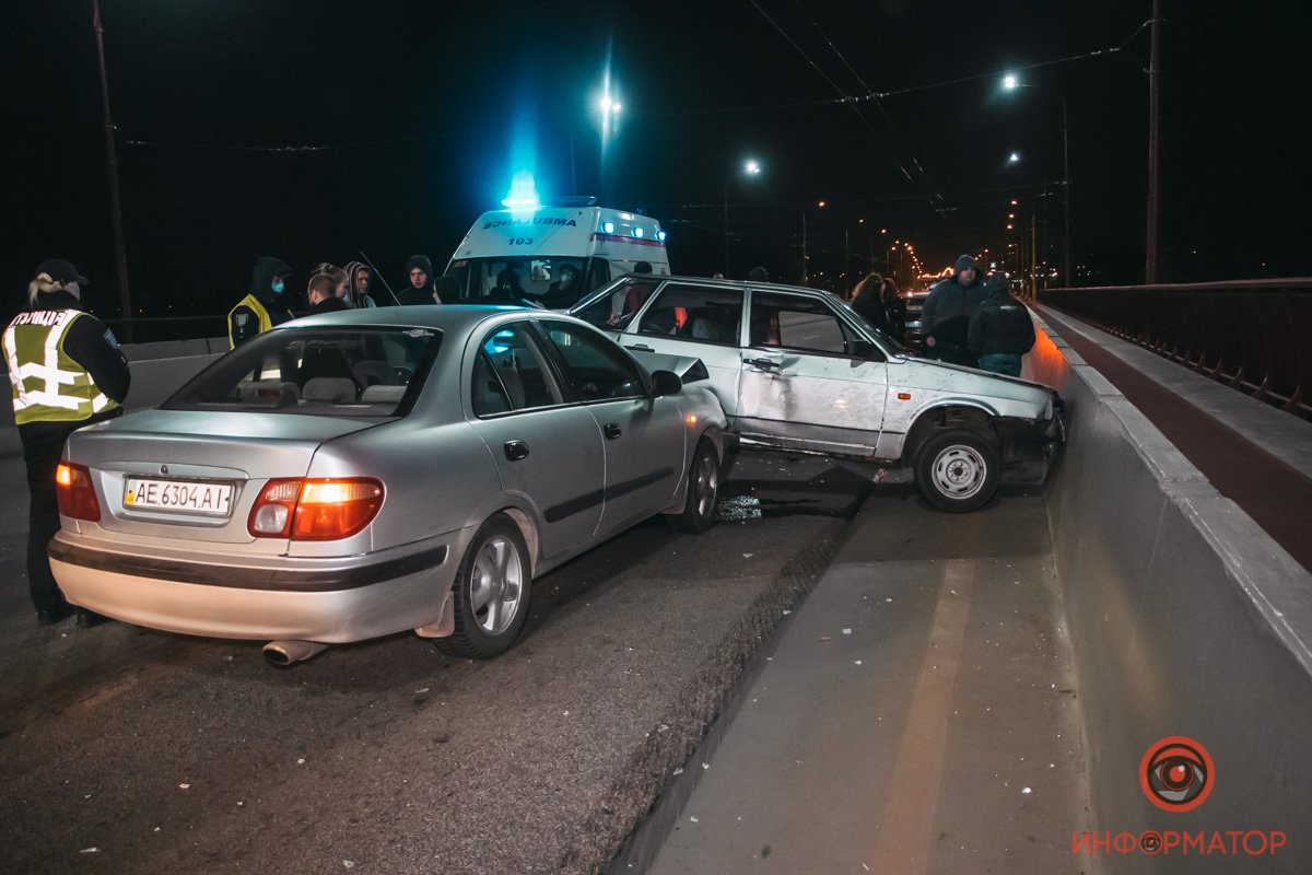 По правой полосе ехал Nissan