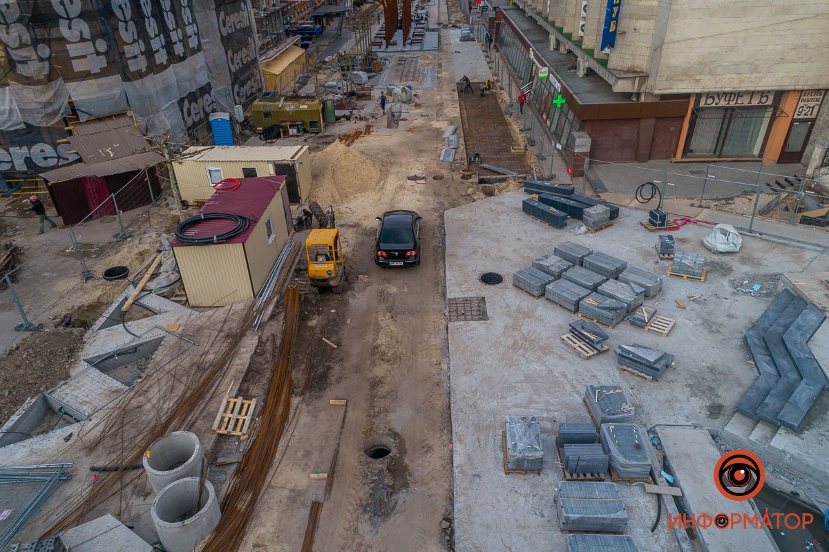 Как проходит реконструкция улицы Короленко в Днепре 2