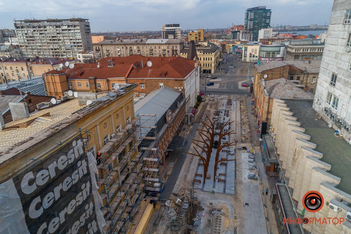 Как проходит реконструкция улицы Короленко в Днепре 7