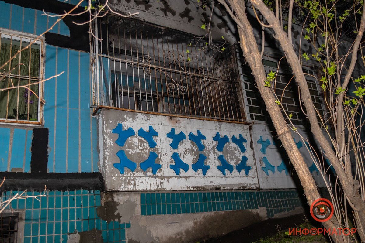 Горел балкон