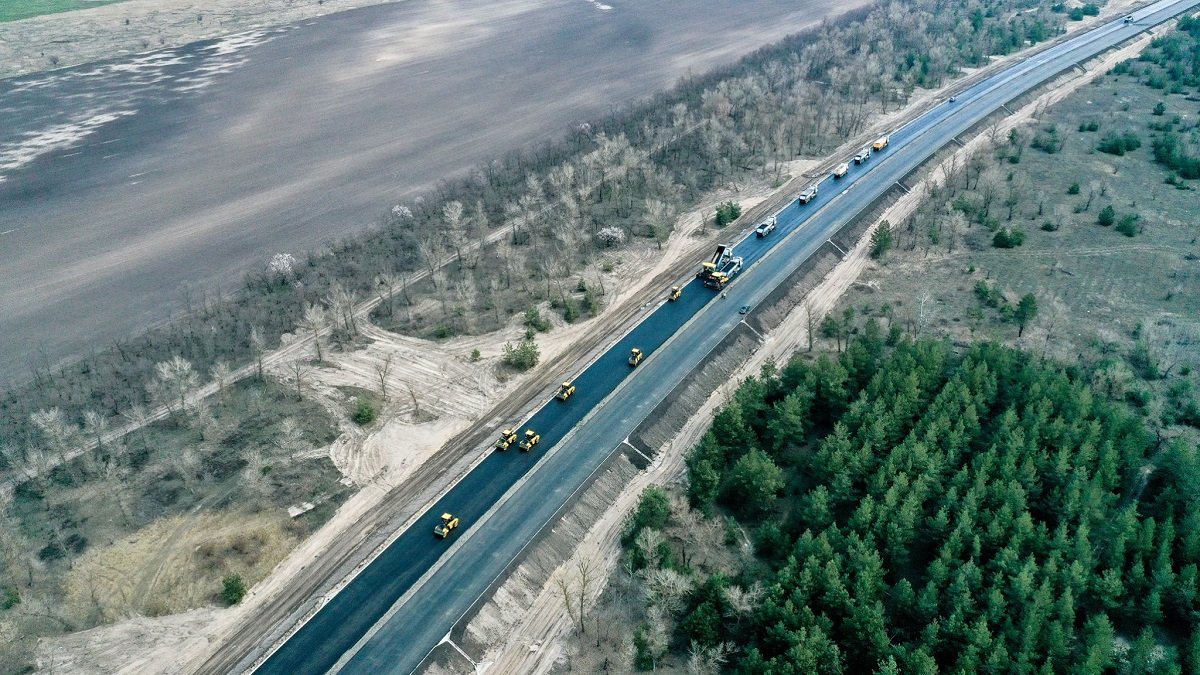 Как идет строительство трассы Н-31 Днепр-Киев и может ли оно остановиться из-за отсутствия денег 3