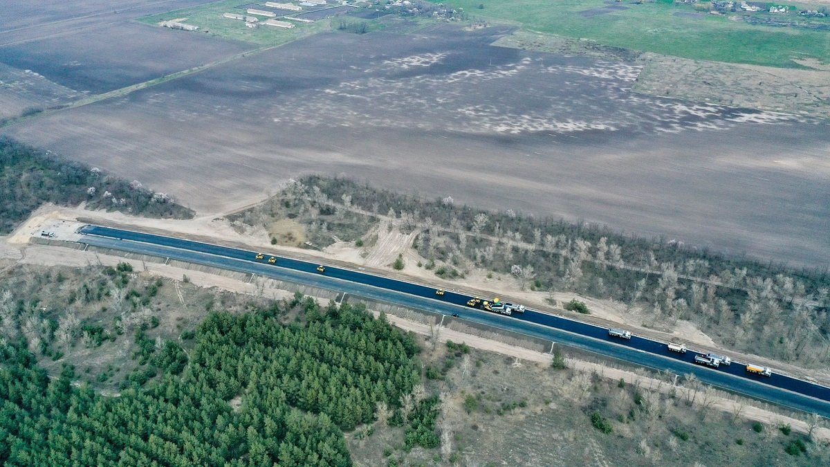 Как идет строительство трассы Н-31 Днепр-Киев и может ли оно остановиться из-за отсутствия денег 5