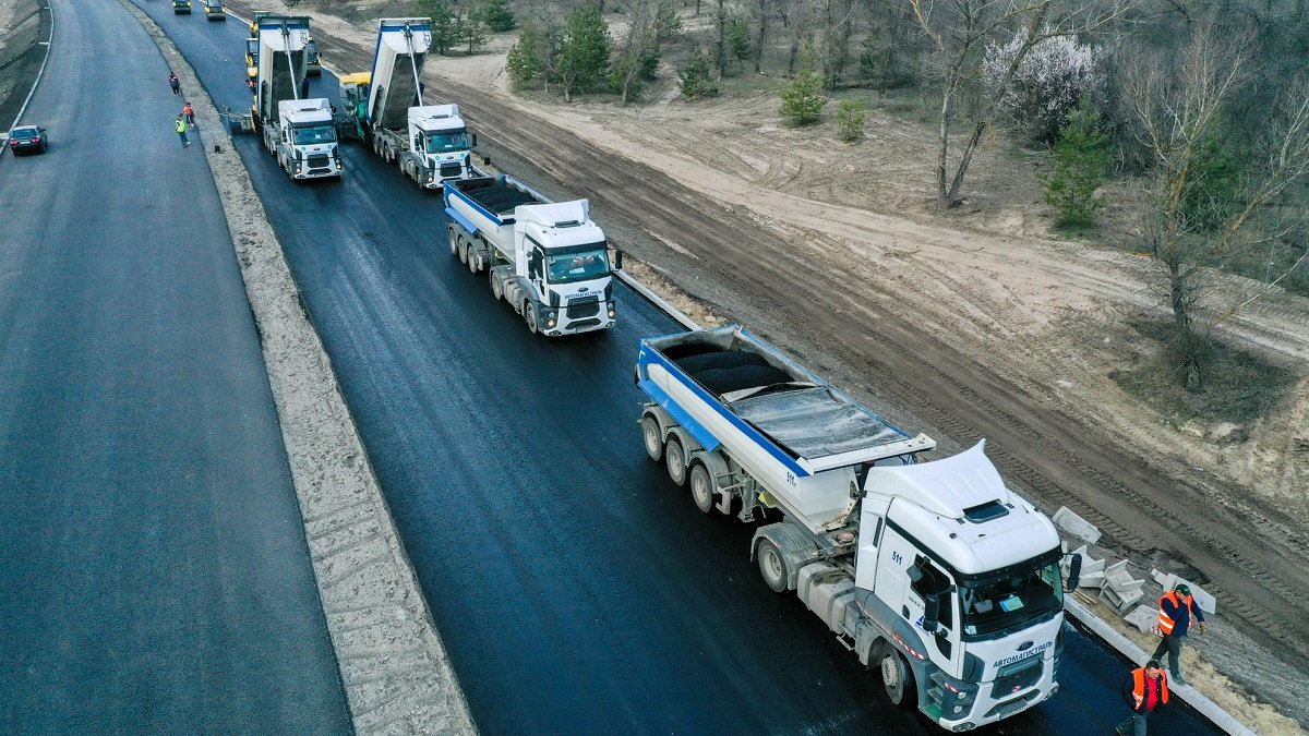 Как идет строительство трассы Н-31 Днепр-Киев и может ли оно остановиться из-за отсутствия денег 6