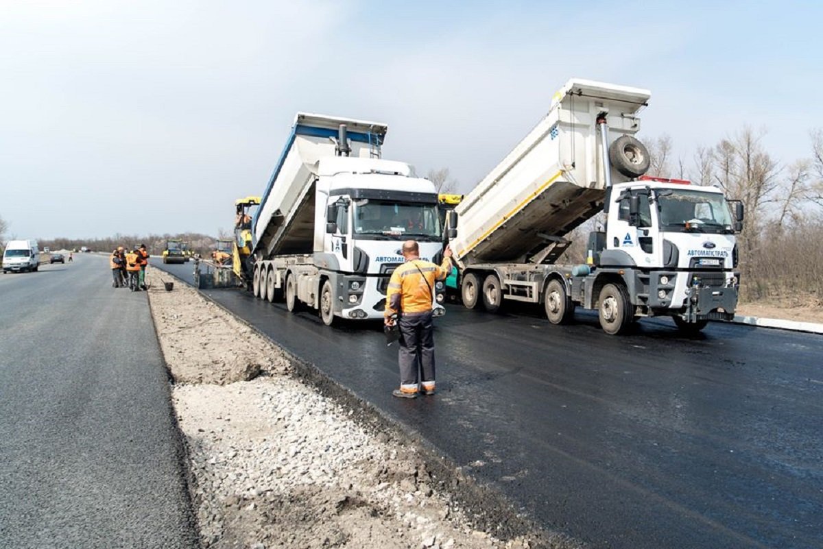 Как идет строительство трассы Н-31 Днепр-Киев и может ли оно остановиться из-за отсутствия денег 7