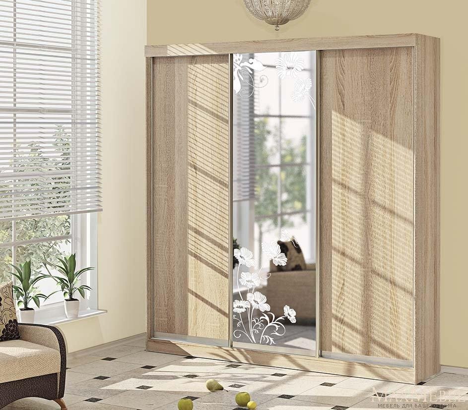 Шкафы-купе: какой материал и декор фасада лучше выбрать 1