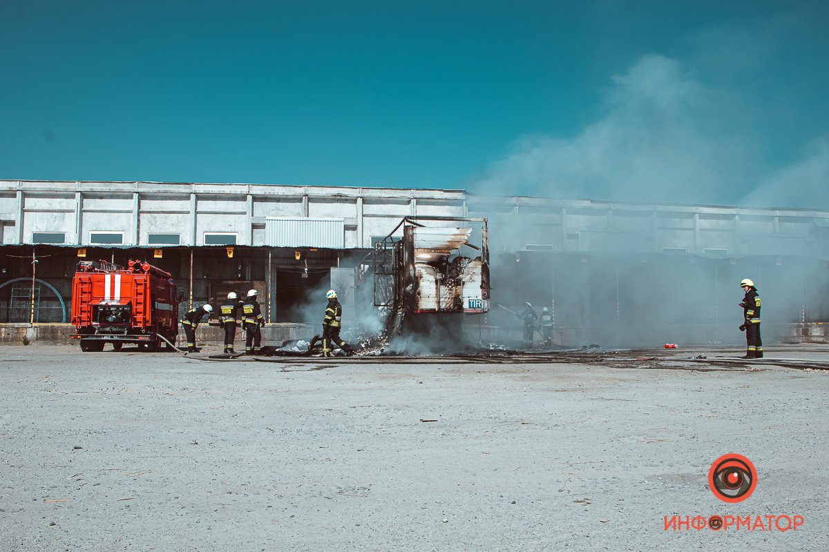 Горела фура Горела фура