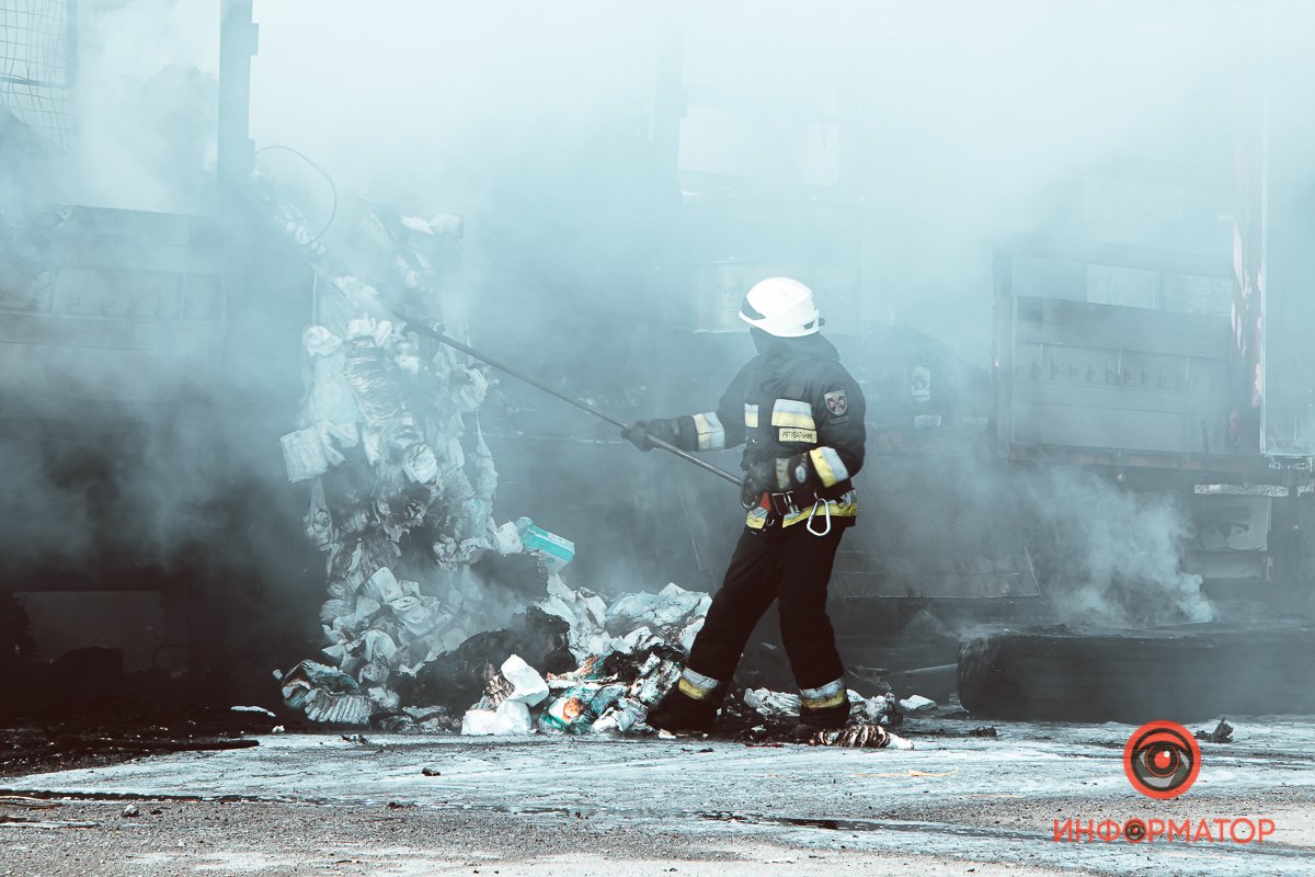 Сгорели товары, которые должны были доставить Сгорели товары, которые должны были доставить