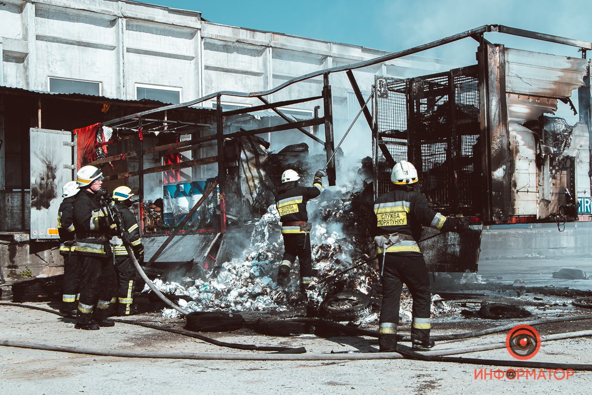 Сама фура не пострадала Сама фура не пострадала