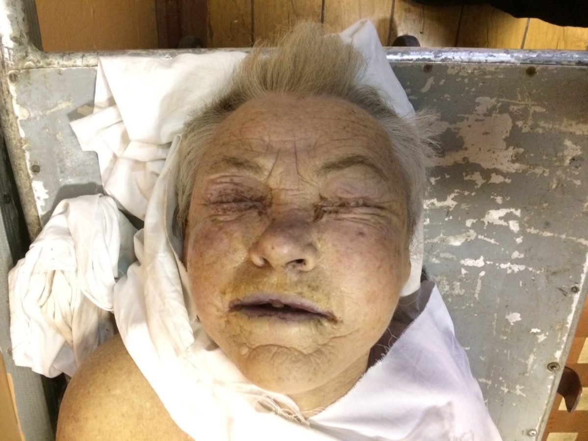 Изевстно только имя умершей - Валентина