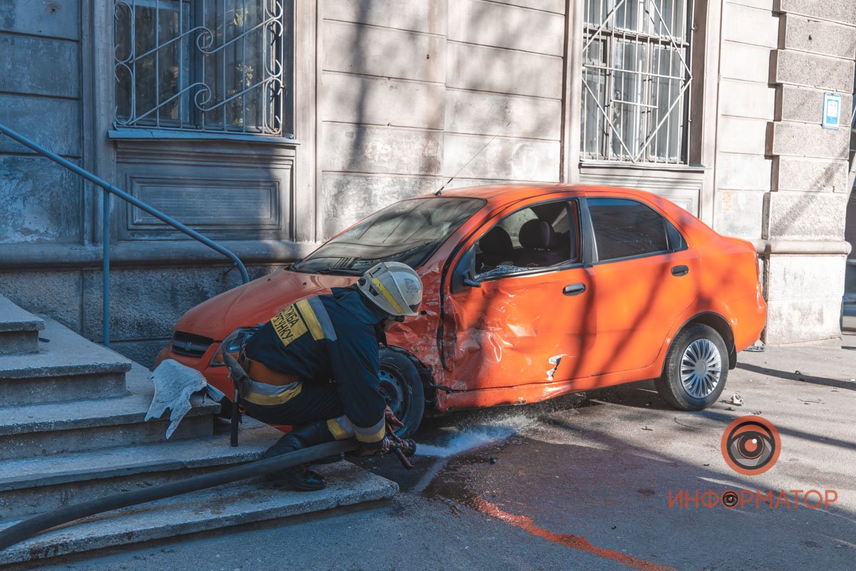 Авария произошла примерно в 8:55