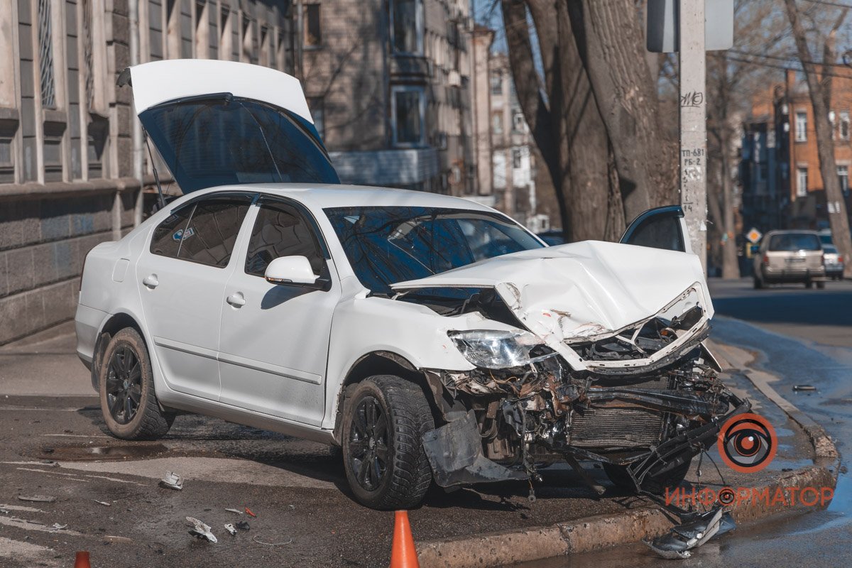 Повреждения Skoda