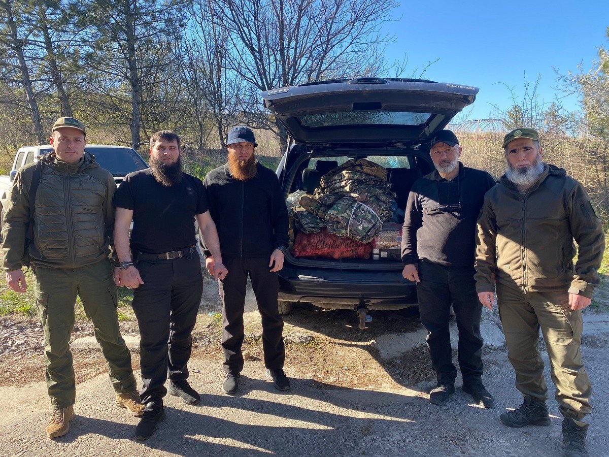 Мэр Каменского посетил добровольцев на передовой 2