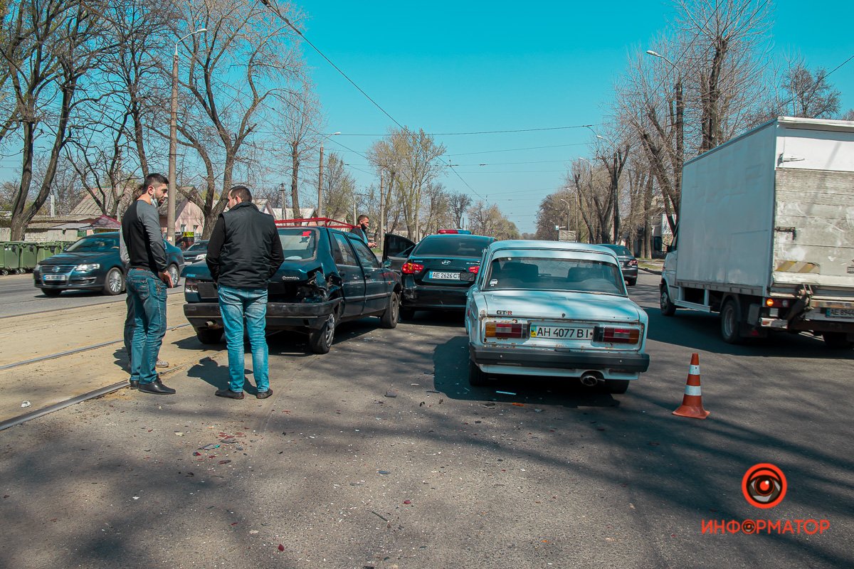 В ициденте пострадал один из водителей В инциденте пострадал один из водителей