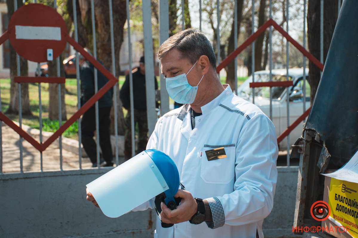 Промышленные компании помогают медикам Днепра и области противостоять коронавирусу 3