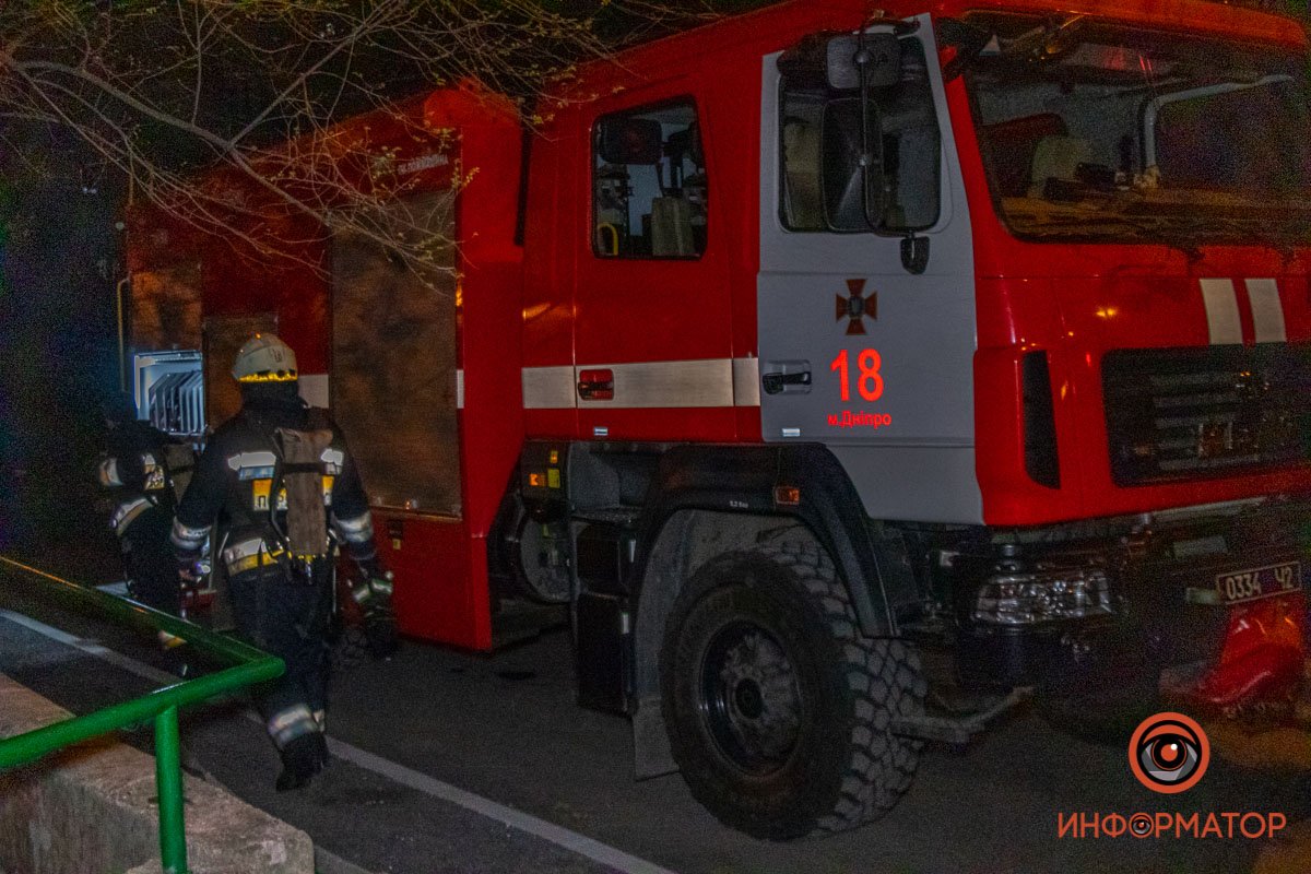 Возгорание началось на втором этаже